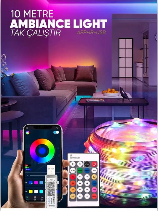Smart Led Kumandalı Yeni Nesil Sese Duyarlı